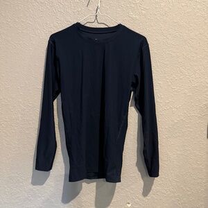 Womens Badger Sports Navy Blue Compression Shirt - Size M NWOT